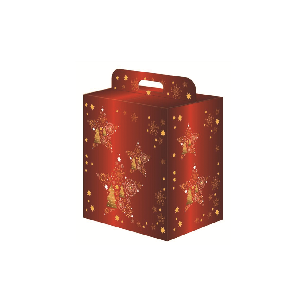 SCATOLA GRANDE PANETTONE FANTASIA NATALE